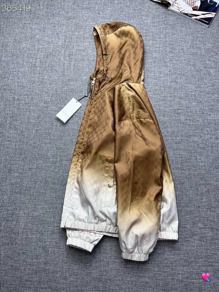 GUCCI 2026 new men's fashionable casual hooded jacket jacket | Yooybuy Spreadsheet