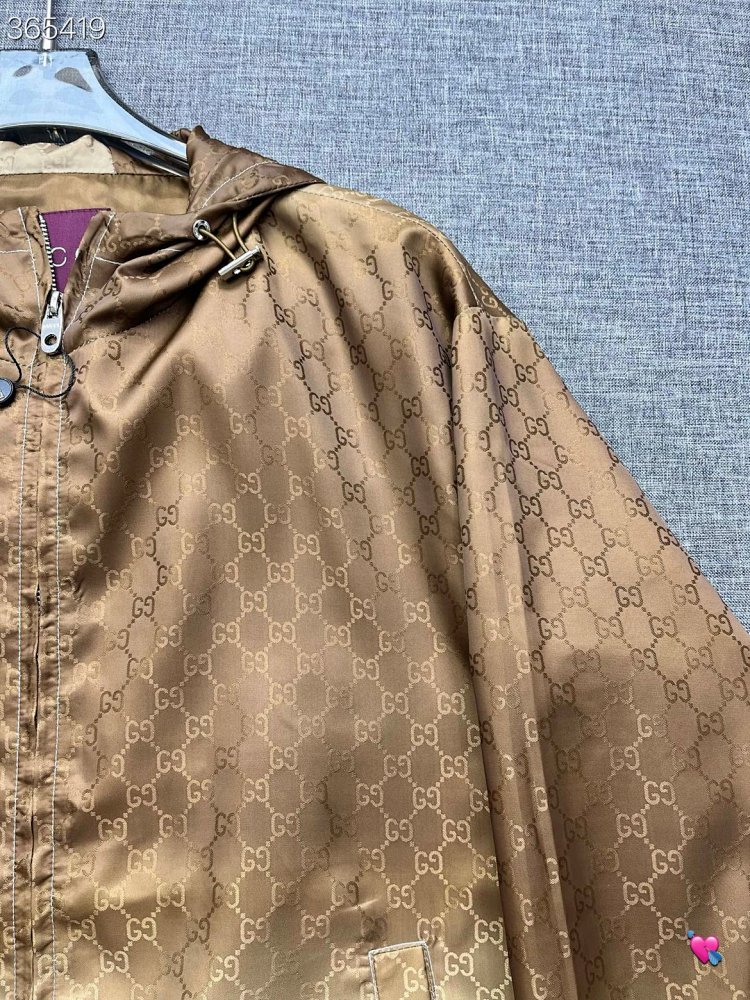 GUCCI 2026 new men's fashionable casual hooded jacket jacket | Yooybuy Spreadsheet