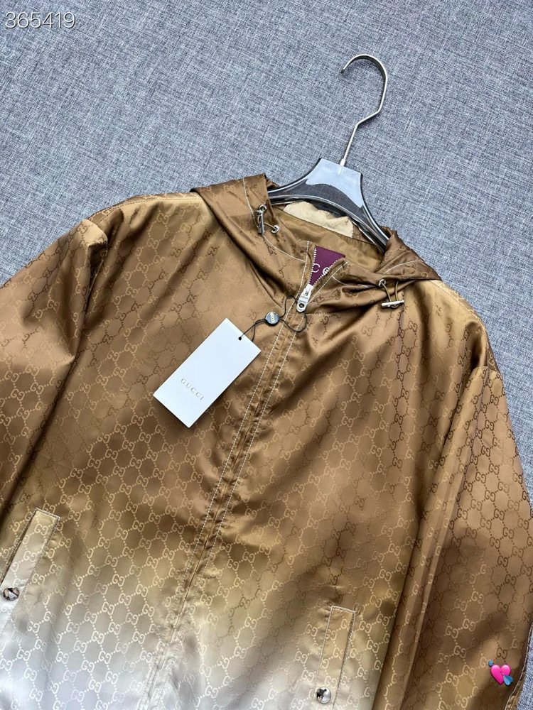 GUCCI 2026 new men's fashionable casual hooded jacket jacket | Yooybuy Spreadsheet