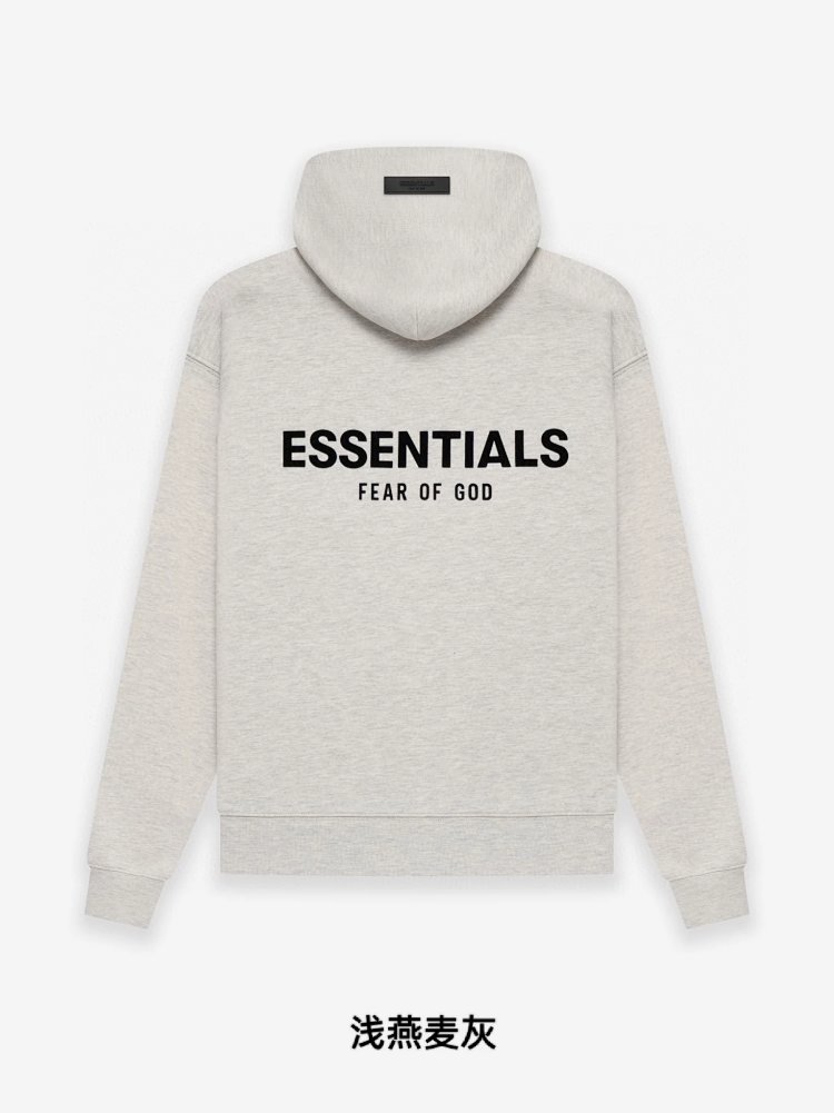 FEAR OF GOD FOG ESSENTIALSHigh street plush printed hoodie sweatshirt | Yooybuy Spreadsheet