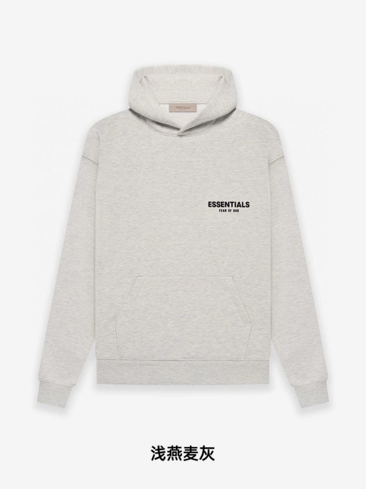 FEAR OF GOD FOG ESSENTIALSHigh street plush printed hoodie sweatshirt | Yooybuy Spreadsheet