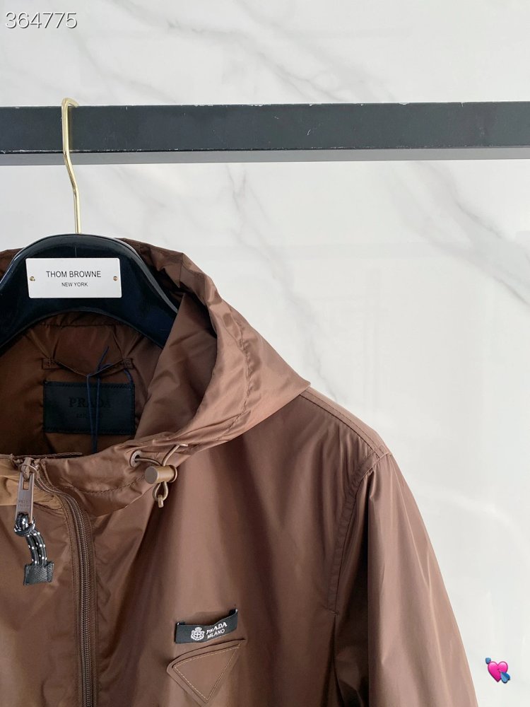 Prada 2026 Spring/Summer New Men's Fashion Hooded Casual Jacket | Yooybuy Spreadsheet
