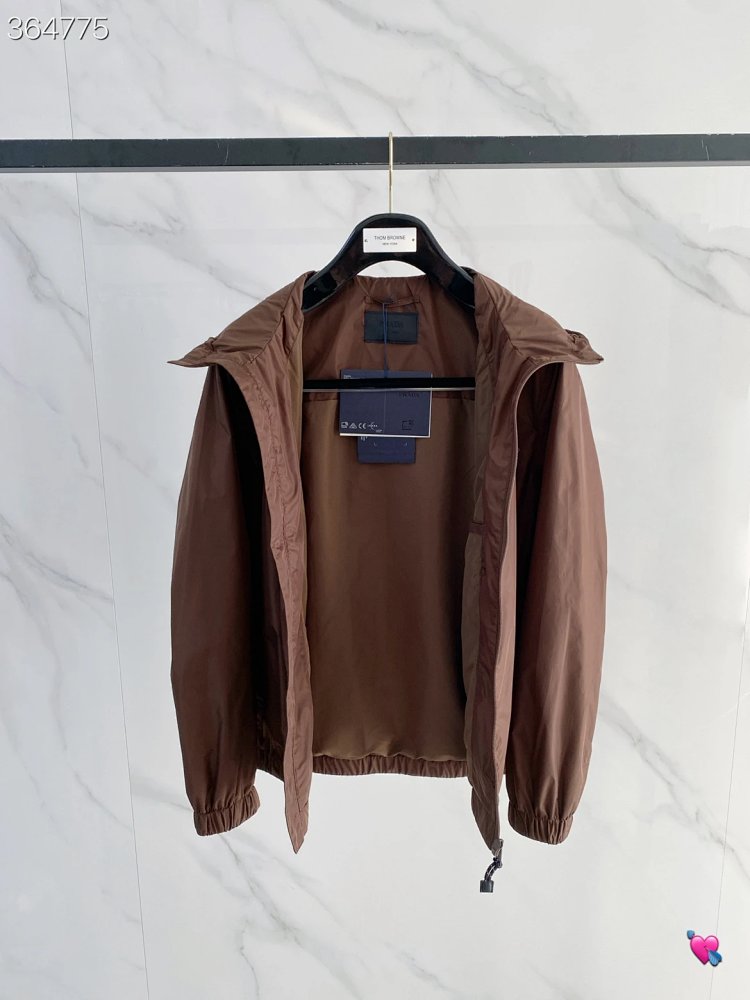 Prada 2026 Spring/Summer New Men's Fashion Hooded Casual Jacket | Yooybuy Spreadsheet