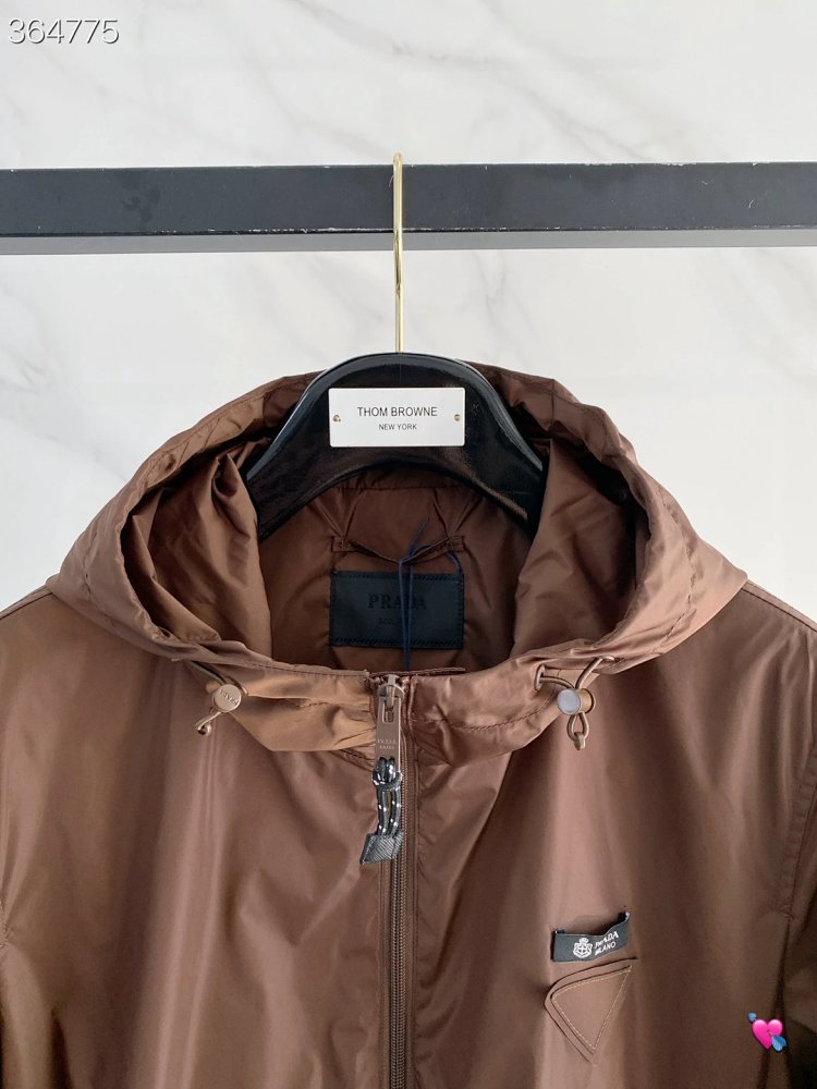 Prada 2026 Spring/Summer New Men's Fashion Hooded Casual Jacket | Yooybuy Spreadsheet