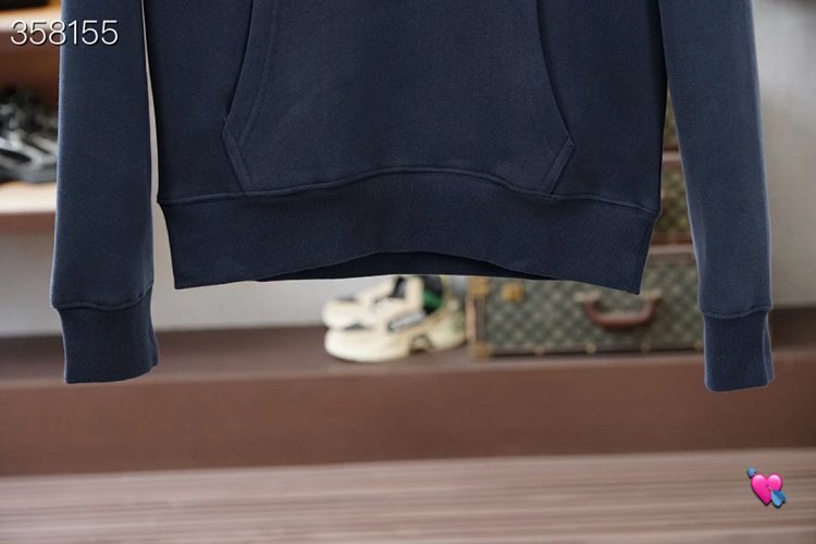 DiorDior classic CD embroidered hooded pure cotton men's fashionable casual hooded sweatshirt | Yooy