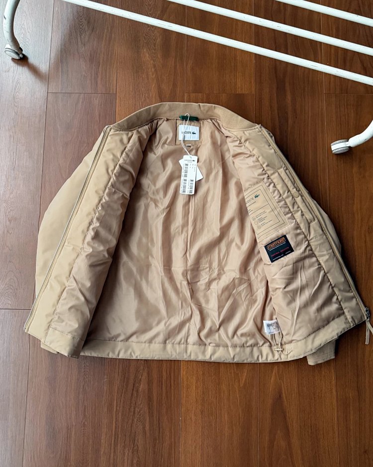 LACOSTEFrench Crocodile New Trendy Cotton Flight Jacket Cotton Coat BH2596 | Yooybuy Spreadsheet