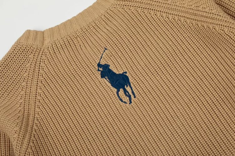 Ralph Lauren's new round neck embroidered knitted sweater | Yooybuy Spreadsheet