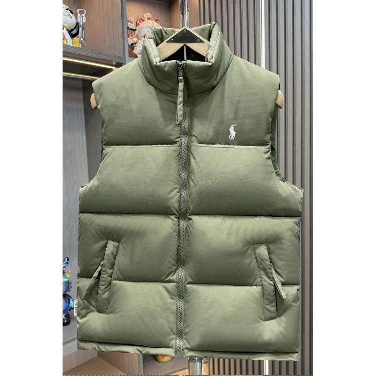 Ralph Lauren Light Luxury Down Cotton Vest Pony Tank Top Unisex Ralph Paul Polo Vest | Yooybuy Sprea