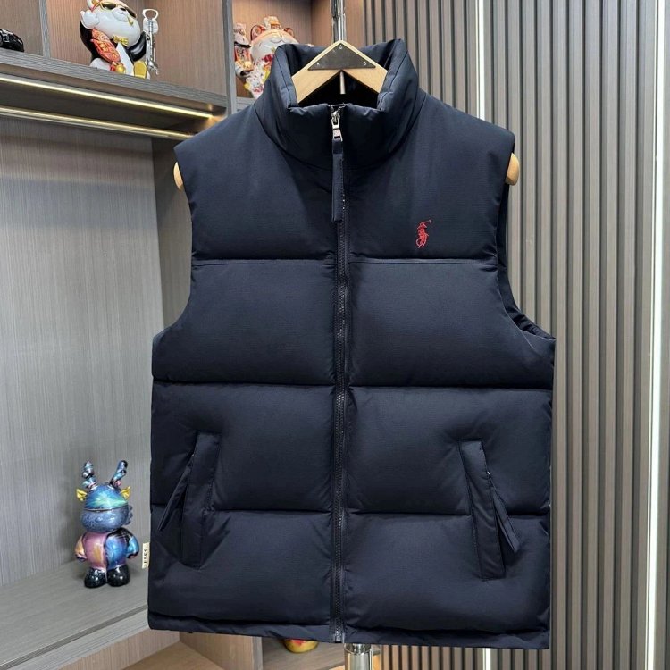 Ralph Lauren Light Luxury Down Cotton Vest Pony Tank Top Unisex Ralph Paul Polo Vest | Yooybuy Sprea