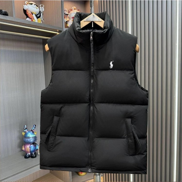 Ralph Lauren Light Luxury Down Cotton Vest Pony Tank Top Unisex Ralph Paul Polo Vest | Yooybuy Sprea