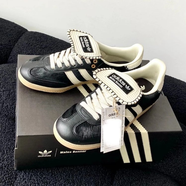 Adidas training shoes, casual shoes, board shoesWALES BONNER x adidas originals Samba Pony Tonal | Y