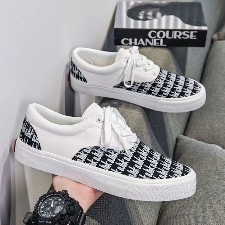 Vans board shoes, one foot low cut shoesFear of God x Vans Era 95 dx white black fog  | Yooybuy Spre