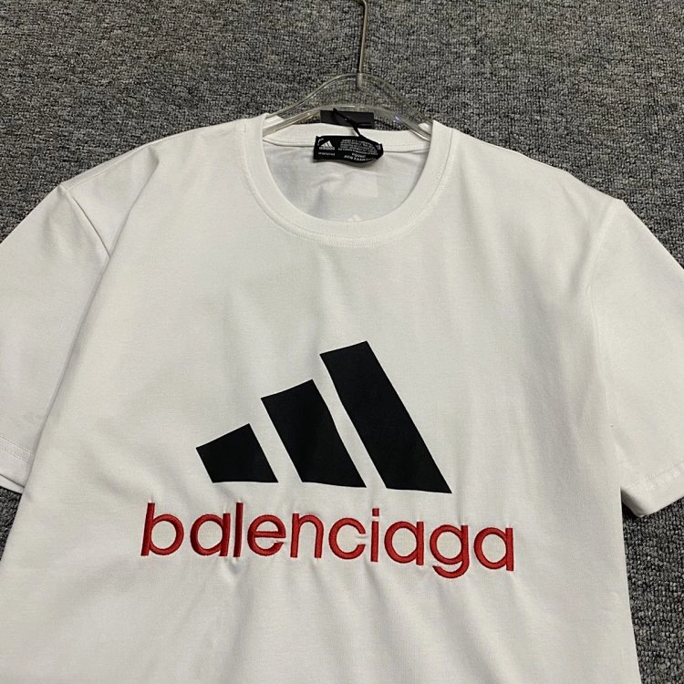 Balenciaga Adidas Joint Short Sleeve Fashion Show with Large Logo | Yooybuy Spreadsheet