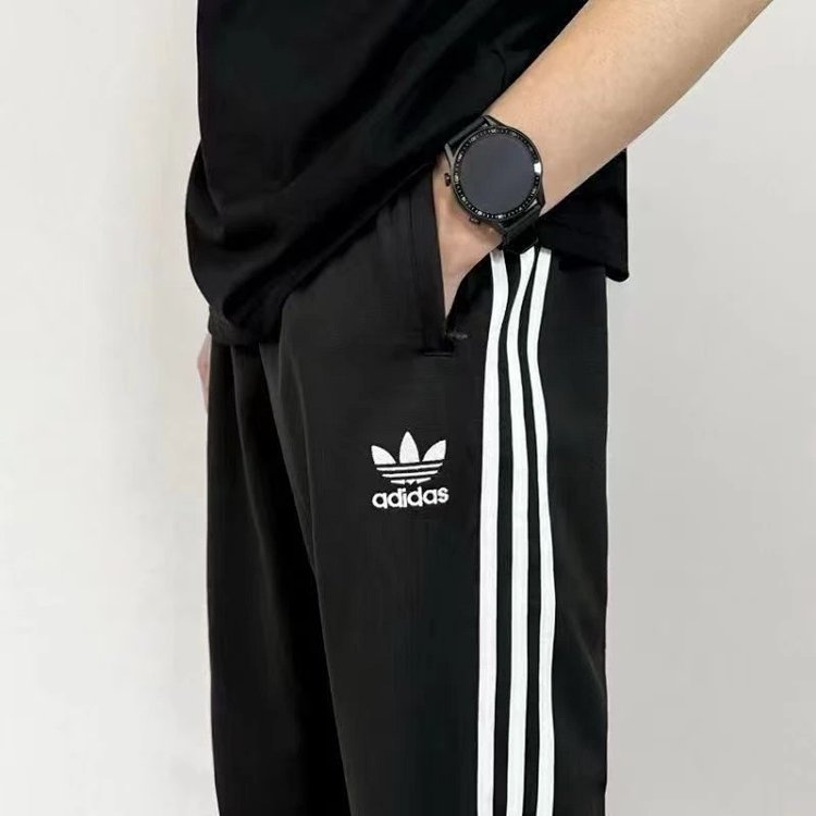 Adidas Classic Sports Clover Three Bar Men's and Women's New Embroidered Sports Pants | Yooybuy Spre