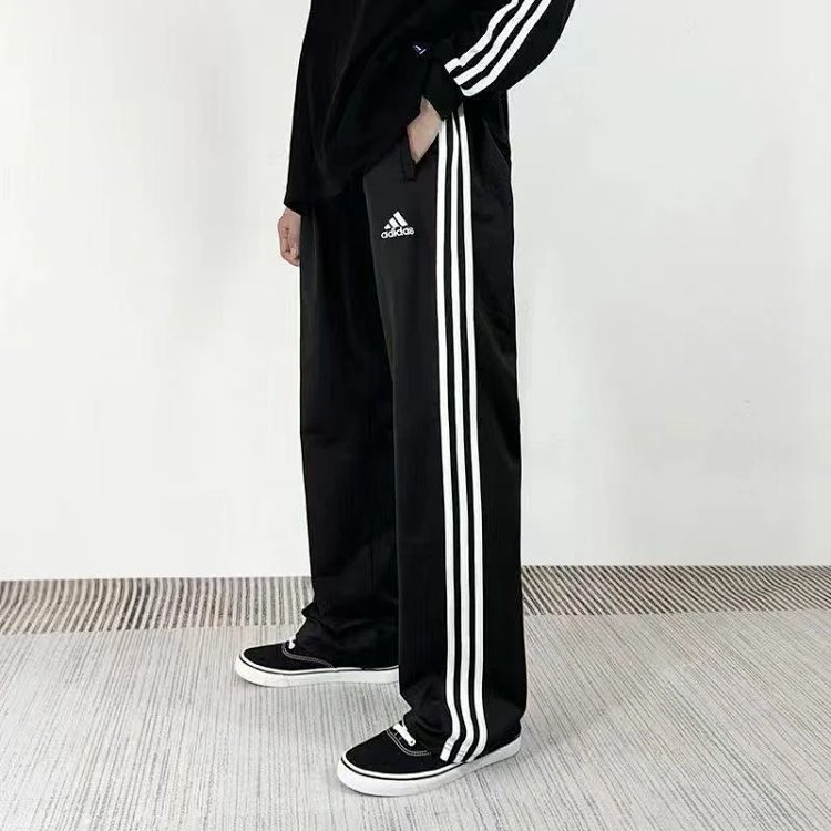Adidas Classic Sports Clover Three Bar Men's and Women's New Embroidered Sports Pants | Yooybuy Spre