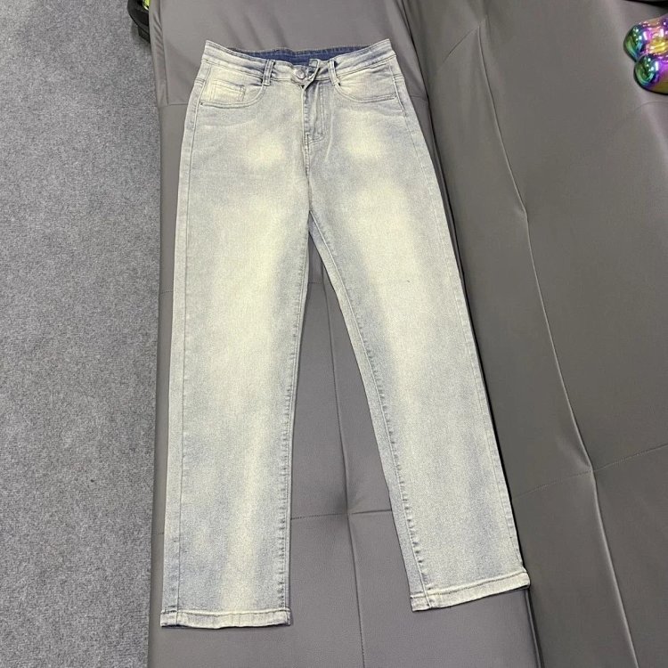 Ralph Lauren jeans embroidered casual pants straight leg slim fit pants | Yooybuy Spreadsheet