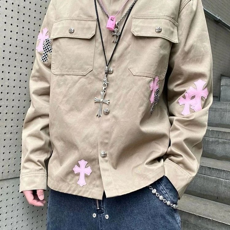 7743715359 Light Luxury Cowboy Coat Spring and Autumn Same Style Trendy Brand Men's Clothing | Yooyb