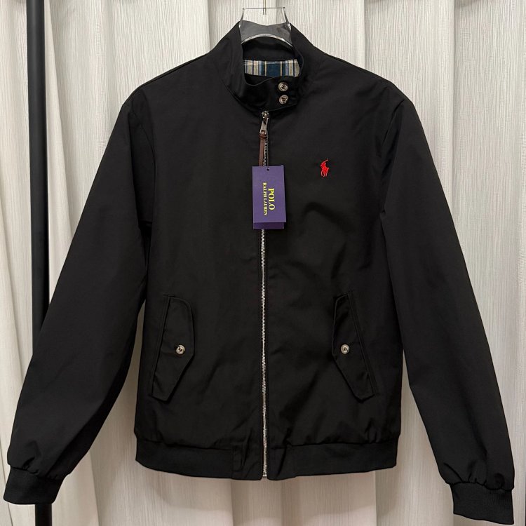 Ralph Lauren jacket Ralph Classic Pony RL embroidered stand up collar American m