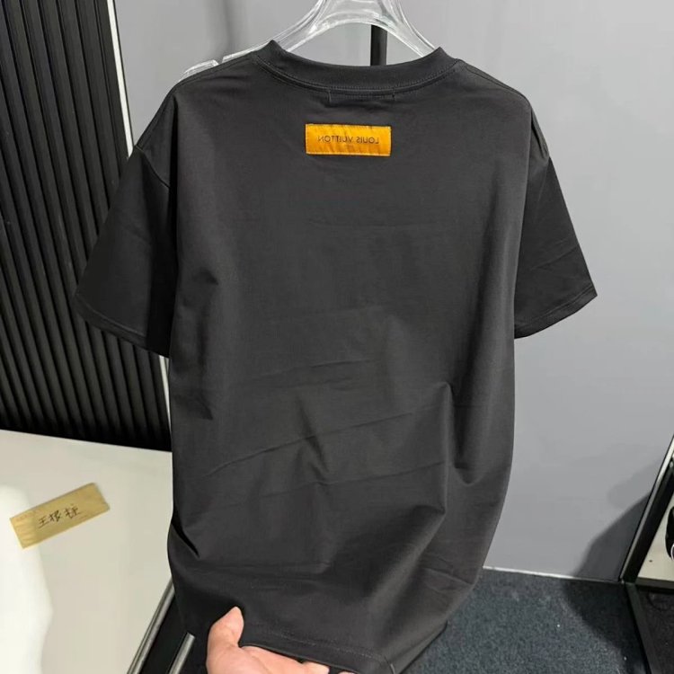 Louis Vuitton short sleeved T-shirt unisex knit top with half sleeves | Yooybuy Spreadsheet