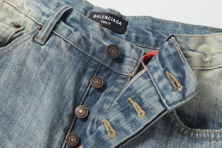 Balenciaga 25ss new Balenciaga silhouette denim pants from Balenciaga | Yooybuy Spreadsheet