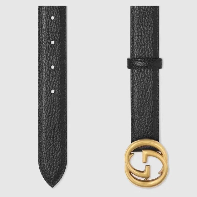 Gucci counter version cowhide double buckle waistband belt | Yooybuy Spreadsheet