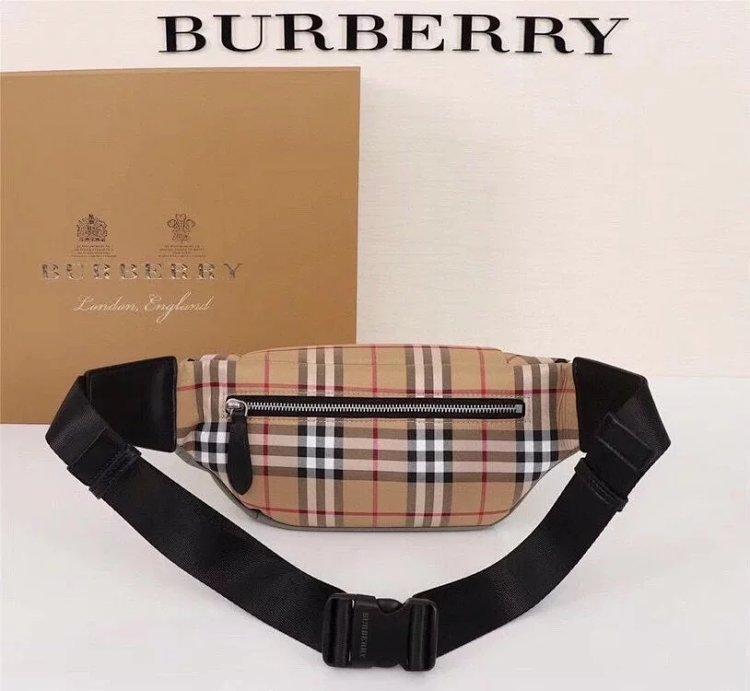 Burberry contrasting waist bag crossbody bag chest bag unisex | Yooybuy Spreadsheet
