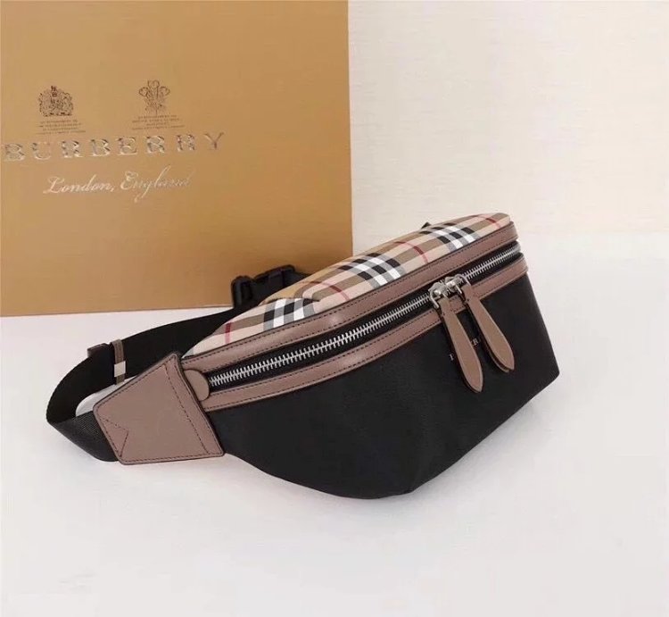 Burberry contrasting waist bag crossbody bag chest bag unisex | Yooybuy Spreadsheet