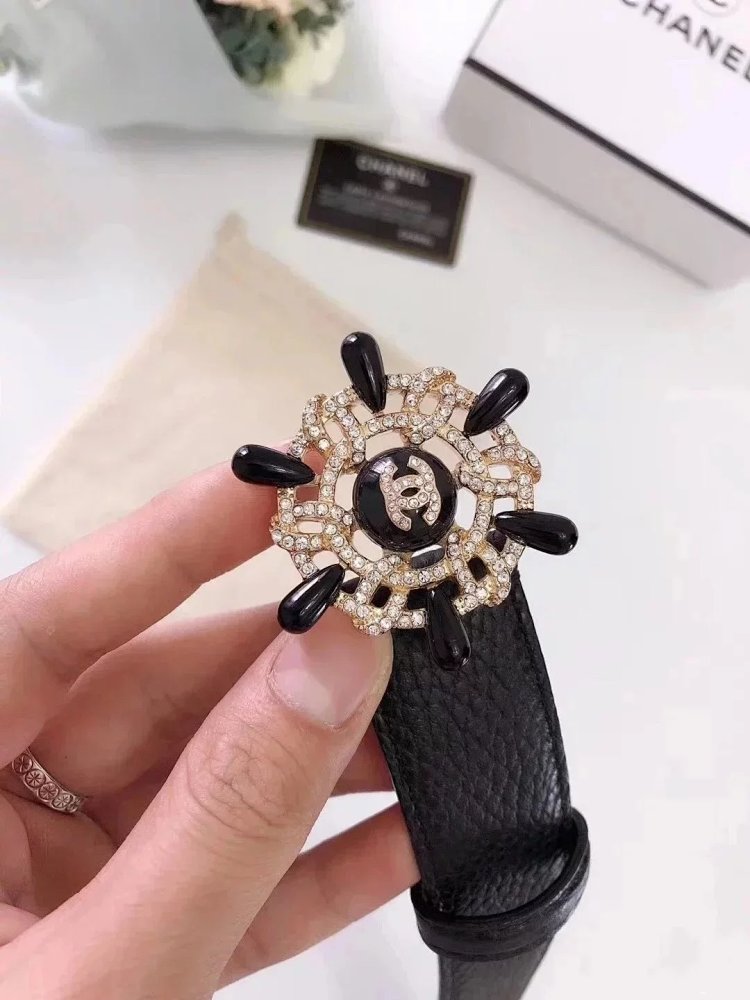 Chanel casual versatile full leather belt | Yooybuy Spreadsheet