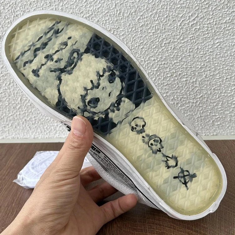 VANS Bubble Matt Ono Co branded Grey White Graffiti Casual Canvas Shoes | Yooybuy Spreadsheet