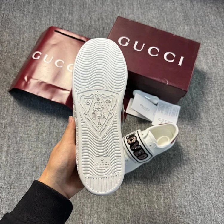 Gucci Bright Diamond Love Patch Casual Shoes Board Shoes | Yooybuy Spreadsheet