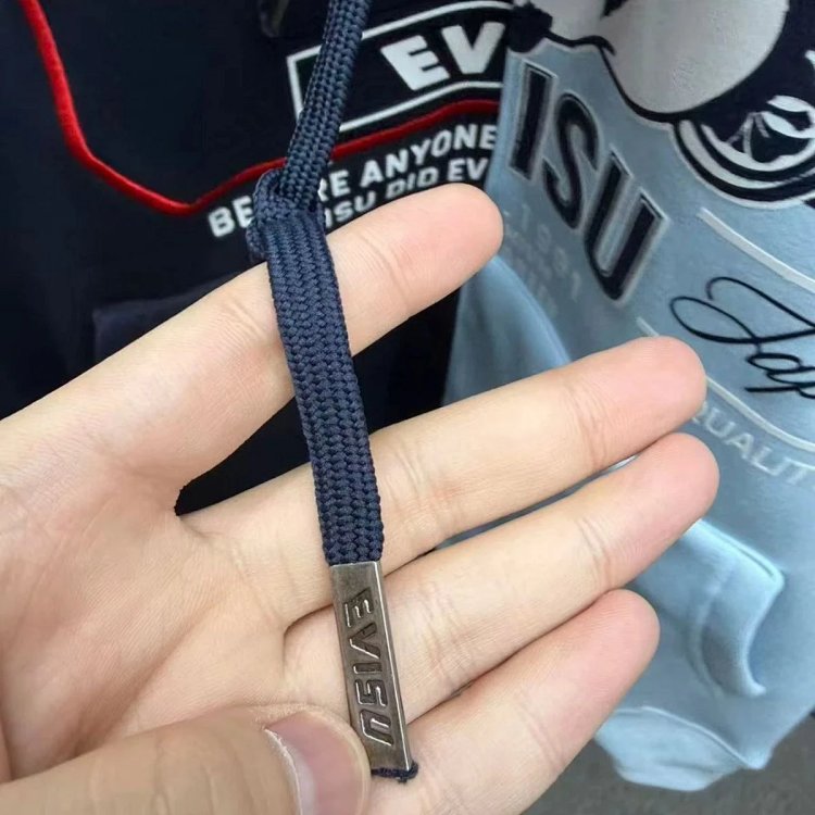 EVISU black and blue dual tone hoodie | Yooybuy Spreadsheet
