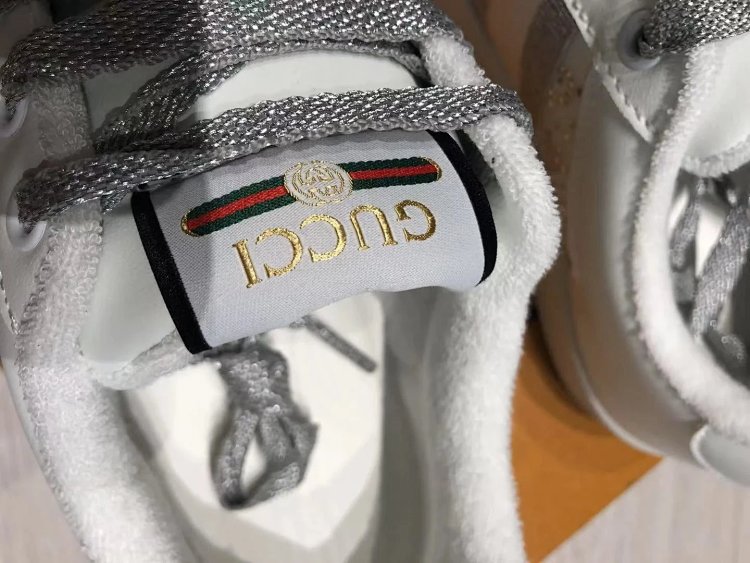 GUCCI dirty shoes, white rhinestone style fashionable board shoes | Yooybuy Spreadsheet