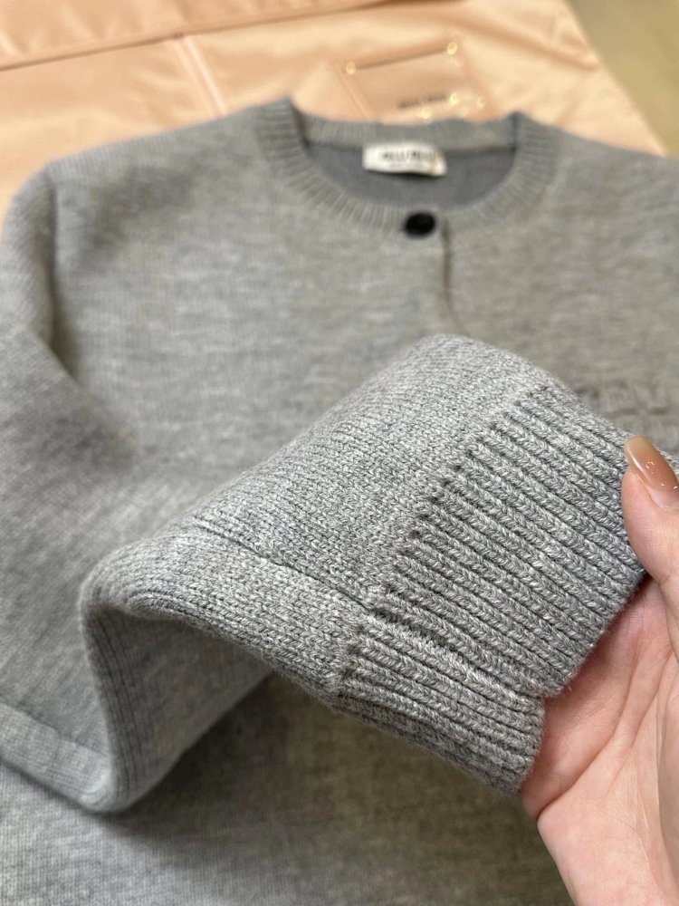 Miumiu Knitted Cardigan Trendy Sweater | Yooybuy Spreadsheet