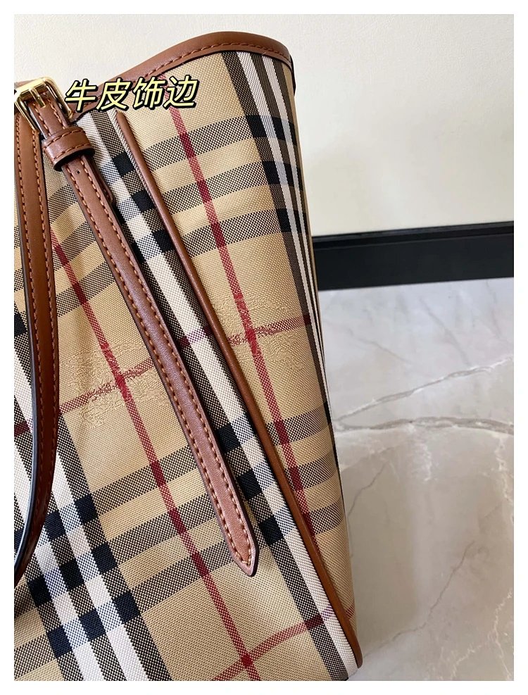 Burberry plaid pattern tote bag | Yooybuy Spreadsheet