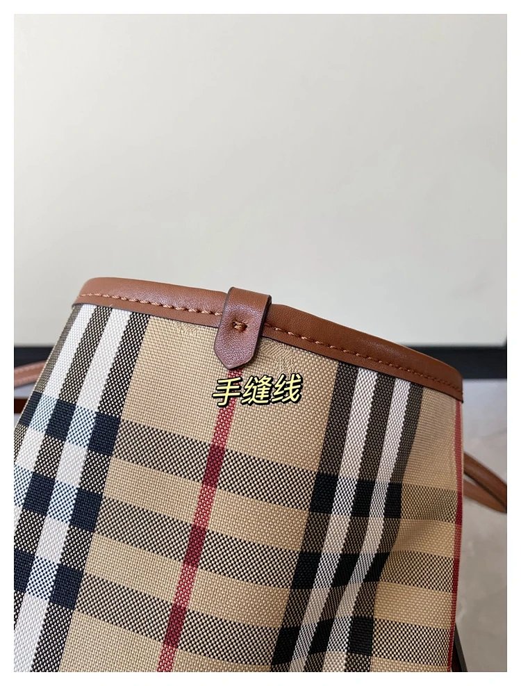 Burberry plaid pattern tote bag | Yooybuy Spreadsheet