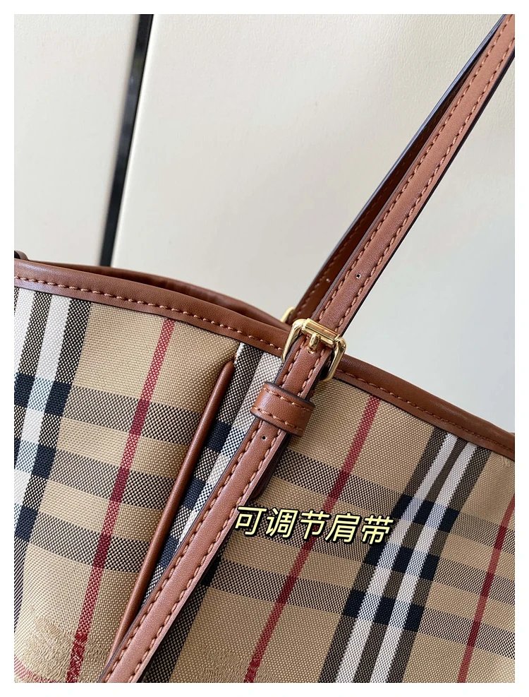 Burberry plaid pattern tote bag | Yooybuy Spreadsheet
