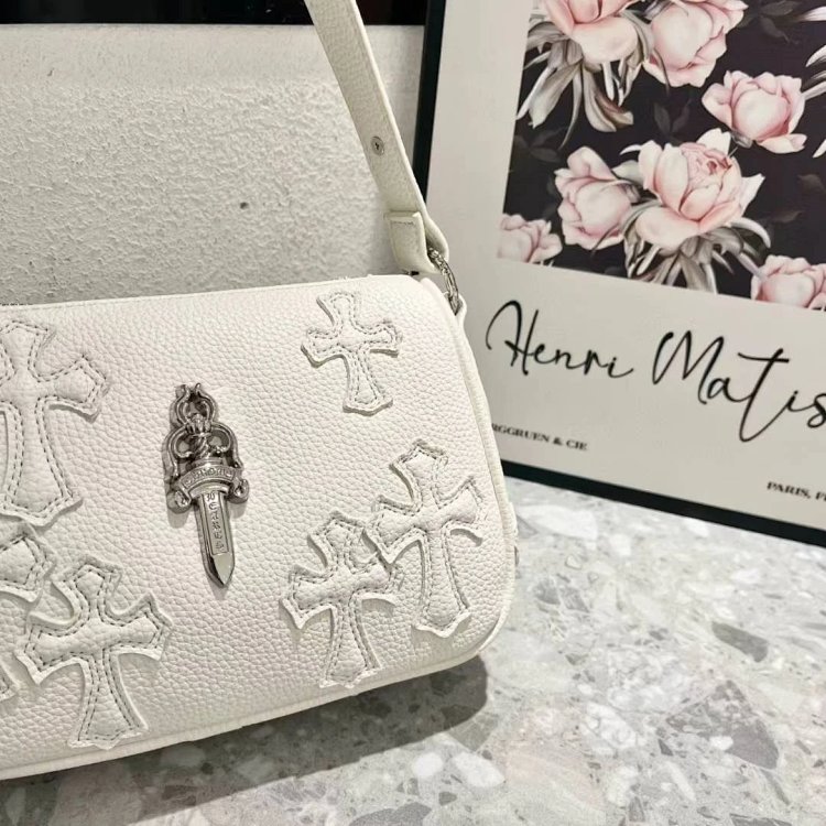 Chrome Hearts  Retro high-end lychee patterned shoulder bag | Yooybuy Spreadsheet