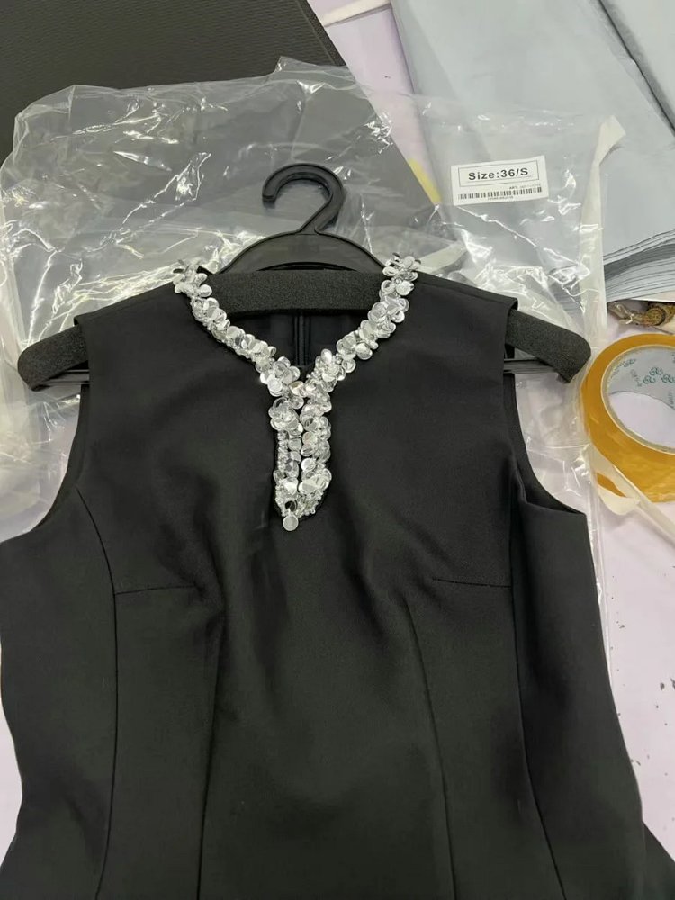 Temperament  skirt   socialite solid color sleeveless waist cinching slimming dress | Yooybuy Spread