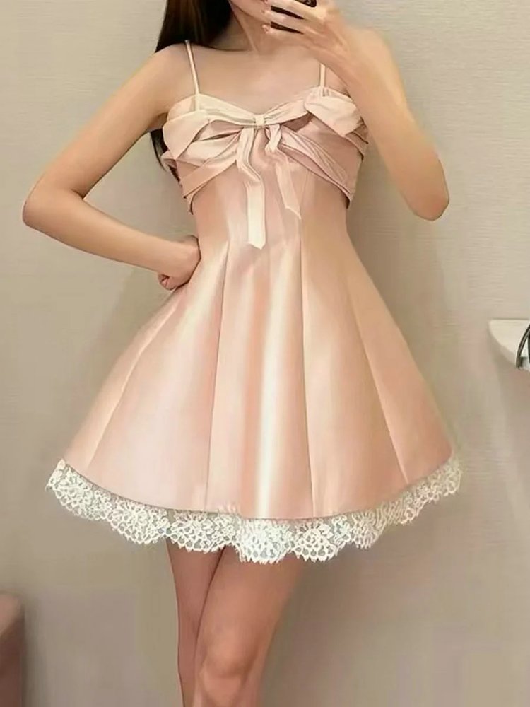 French court style sleeveless dress