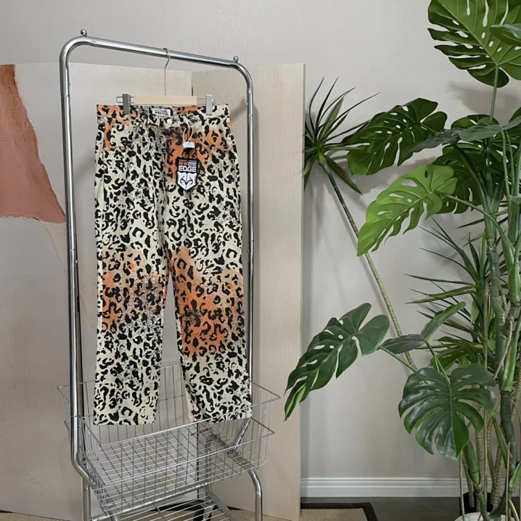 Made By Stussy Leopard Print Pants Are Worn By Many Internet Celebrity Celebrities